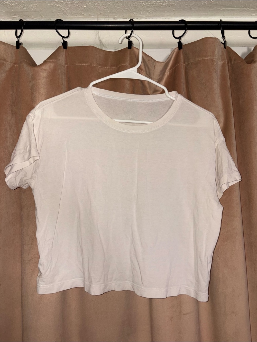 lululemon athletica White Short-Sleeve Crew Tee